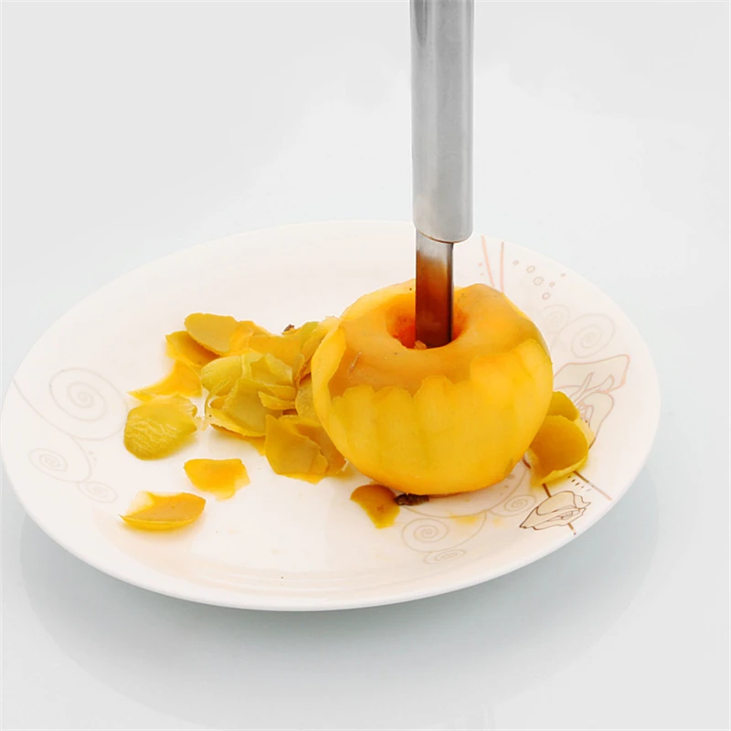 Apple Corer Kitchen Tools Stainless Steel Fruit Seed Pulling Device Apple Corers Pitter Coring