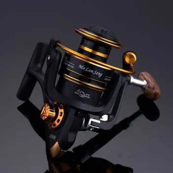 

Fishing Spinning Reel Rotate Line Fishing Reel 13+1BB Casting Fish Coils Winter Sea Pole Fishing Wheel JC1000-6000 Stream