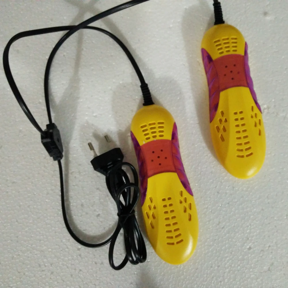 Race Car Shape Shoe Dryer Foot Protector Boot Odor Deodorant Dehumidify Device With Voilet Light Heater 18W EU/US Plug 4