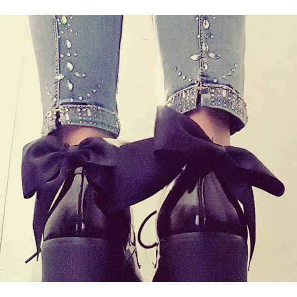 Для женщин ленточка с бантиками большой бант Короткие хлопковые дышащие носки длиной по щиколотку GDD99