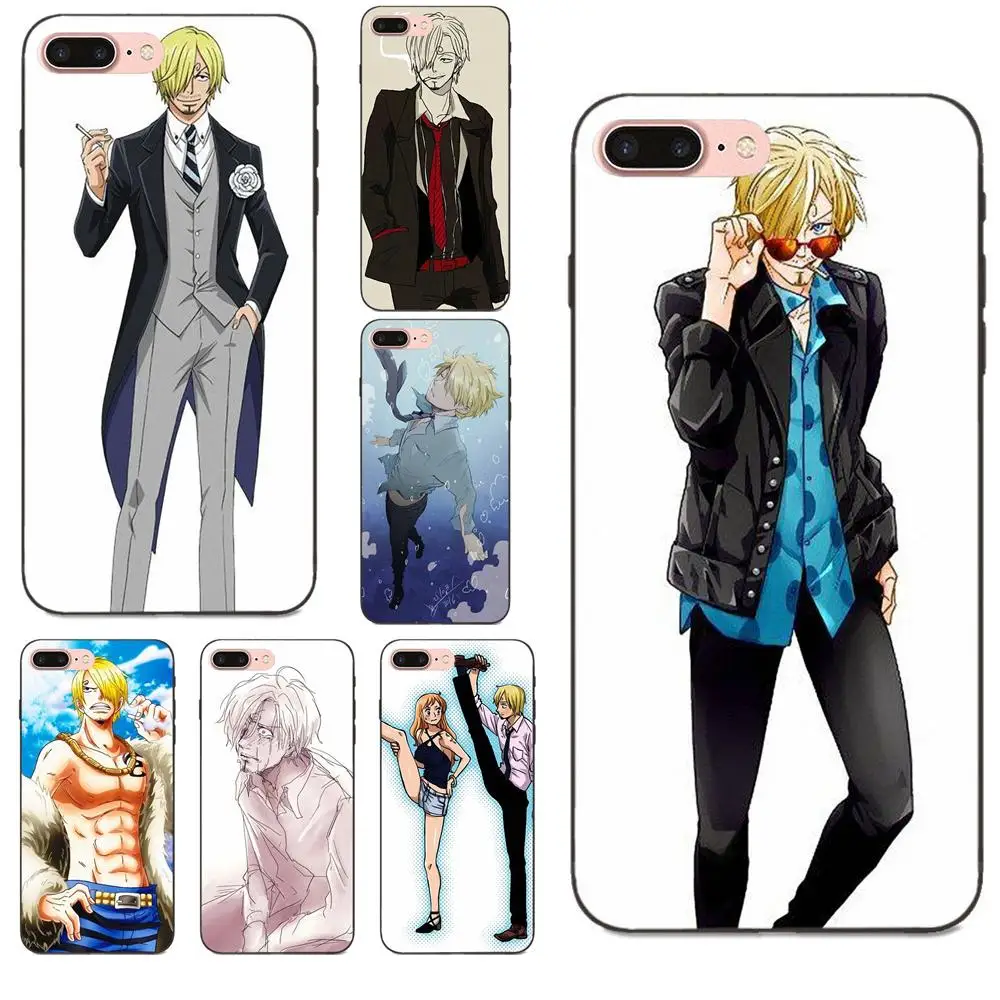 Для Xiaomi Mi Mix Max Note 2 2S 3 5X6 6X8 9 SE A1 A2 Lite Play Pro F1 ТПУ чехлы накладки Caricature Sanji One