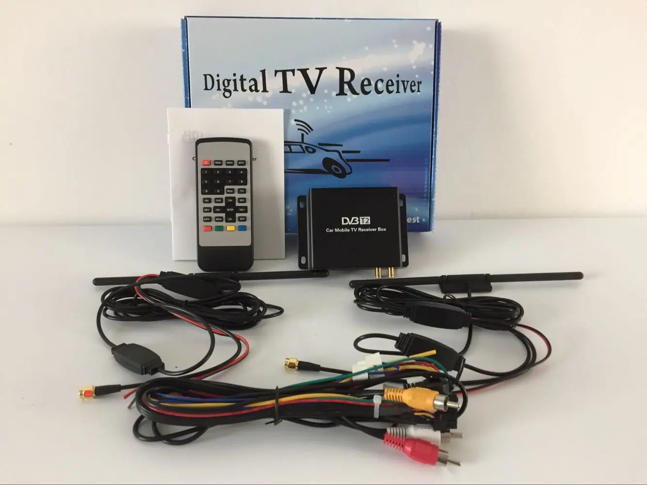 M 789 мобильный автомобиля DVB T2 160 190 км/ч Цифровой автомобиль ТВ тюнер 2 Chip антенны