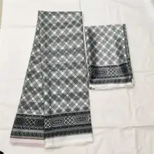 Модная Горячая высокого качества искусственный шелк Африканский принт ткань нигерийская Анкара африканская восковая печать! F733