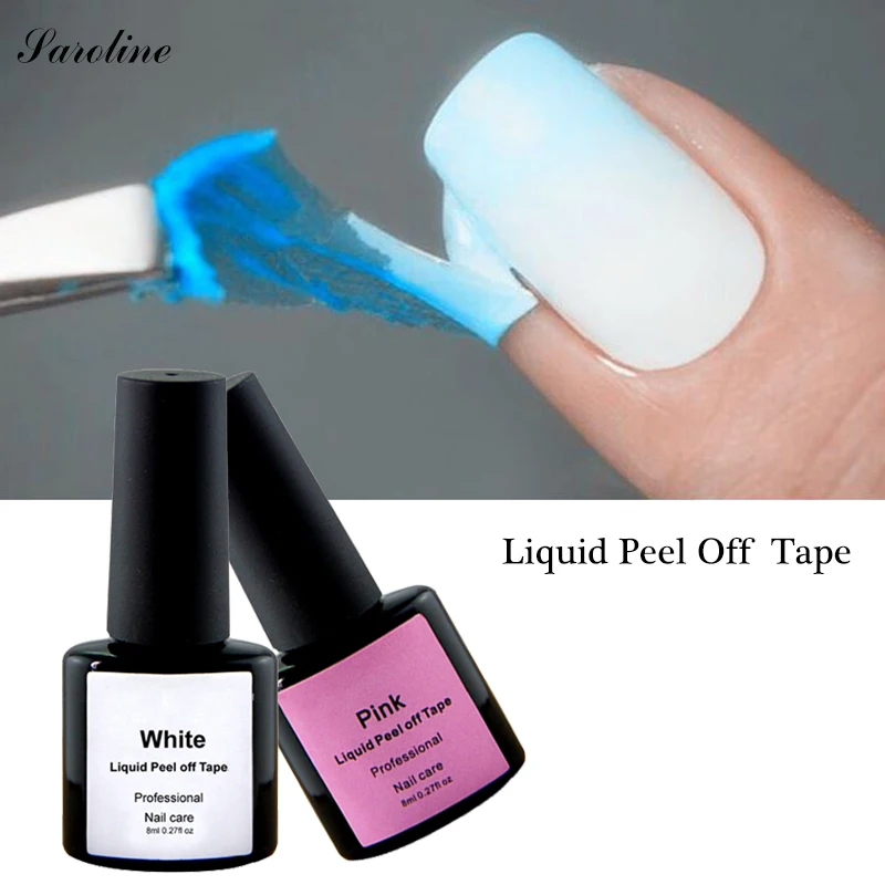 

Saroline Art Tape Finger Skin Protection Palisade Nail Gel Polish Easy Clean Base Peel-off Protection Liquid Varnish Nails Nail
