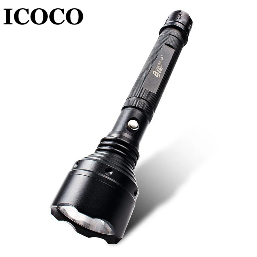 ICOCO Portable LED Flashlight Multifunctional Torch Life Waterproof