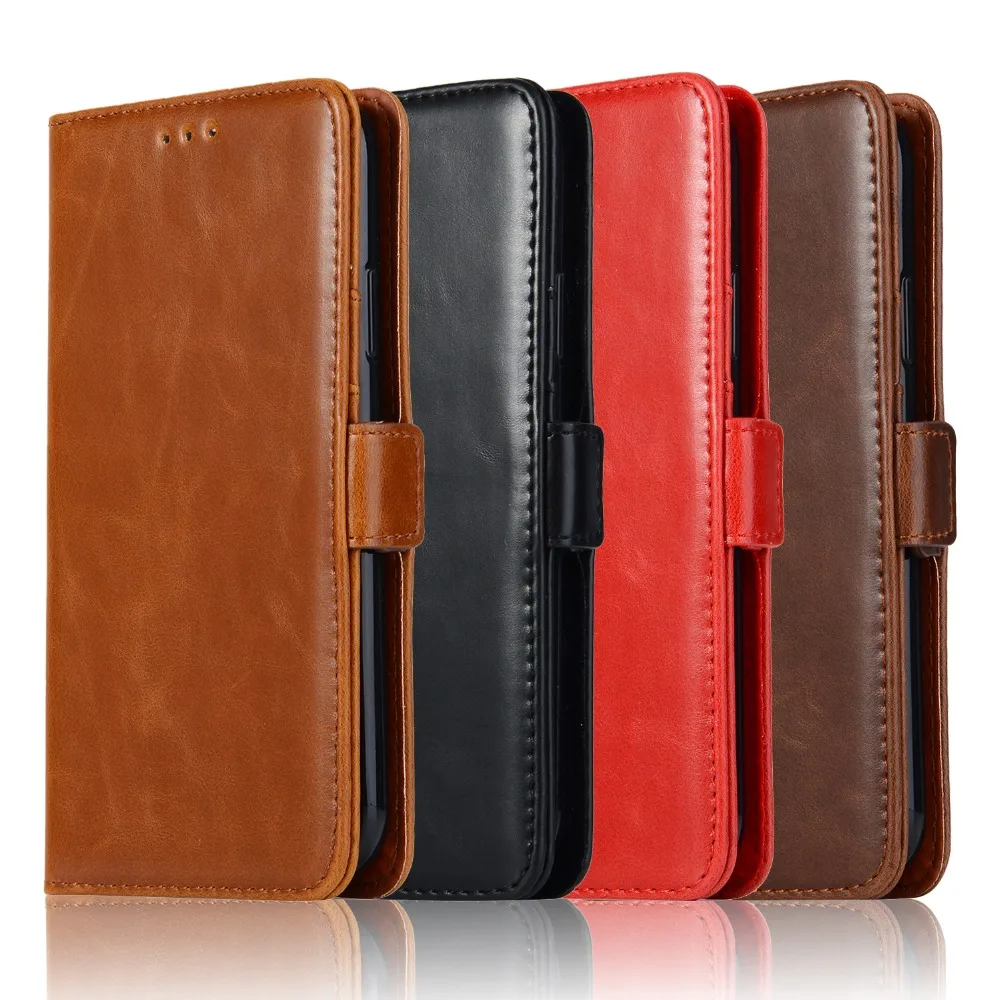 

AXBETY SFor MOTO G5 G6 g6 Plus Case Luxury PU Leather Wallet Vintage Flip Stand Cover For Motorola MOTO G6 moto g6 cvoer fundas