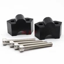 Для руля велосипеда Riser адаптер для KAWASAKI Z250 Z300 Z800 Z 800/300/250 Аксессуары для мотоциклов, увеличивающая рост на 20 мм адаптер с ЧПУ