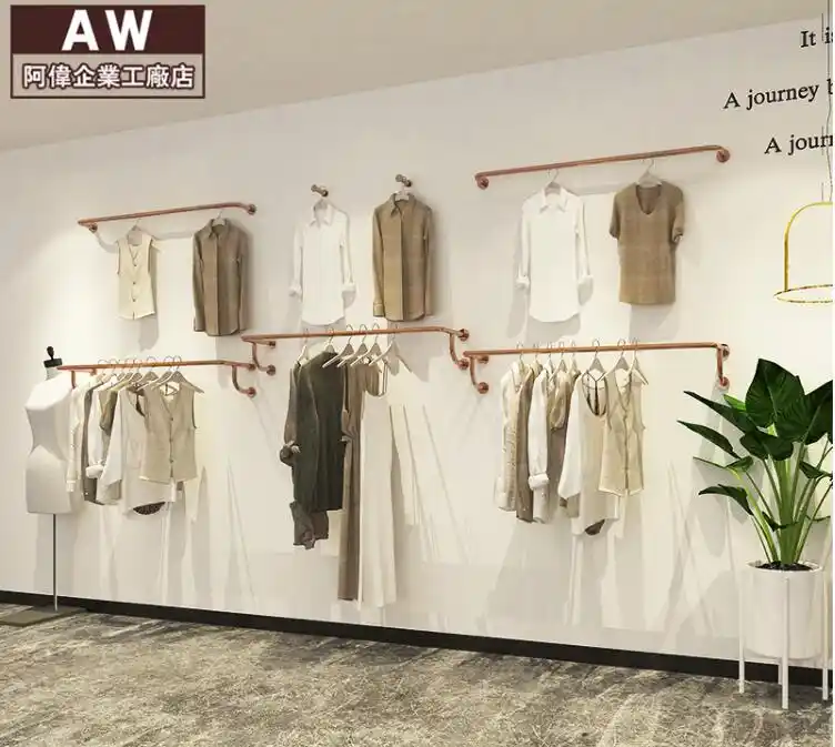 soporte de ropa para tienda