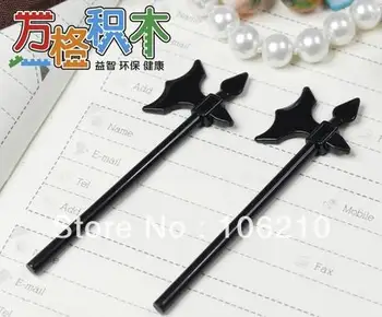 

rebrickable Halberd compatible accessory bricklink DIY building block Assembles Particles brickset