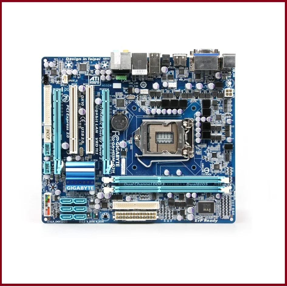 

Gigabyte GA-H55M-D2H LGA 1156 ATX Motherboard Stand By Xeon CPU