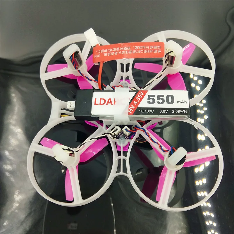 Мини Дрон LDARC TINY 8X FPV с камерой 85 мм 800TVL 25 МВт VTX 8520 полый двигатель Betaflight F3