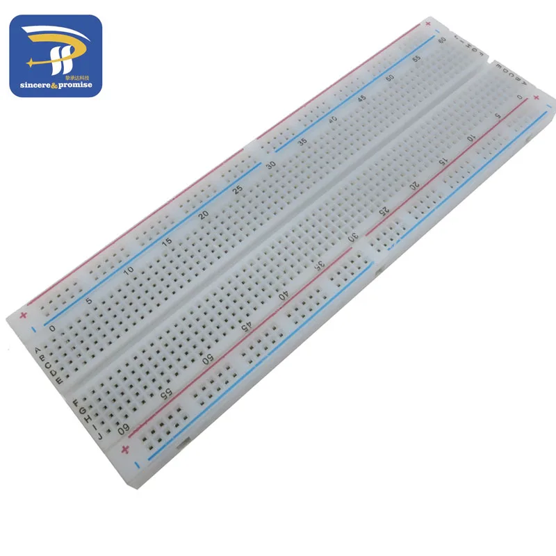 3.3V//5V power module MB102 830 points Solderless Prototype Breadboard kit