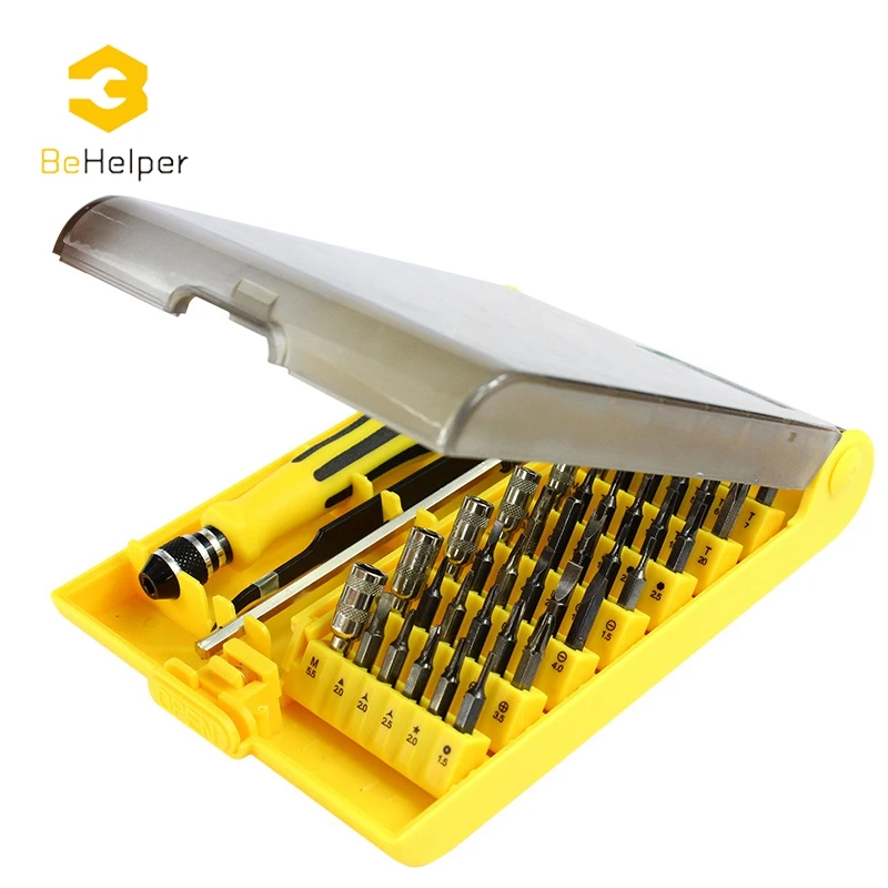 Behelper [45 в 1] Супер набор магнитных отвёрток TORX для ремонта ПК смартфонов и другой