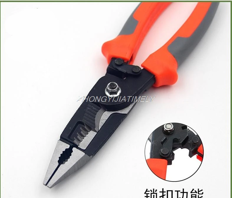 

Six-in-one multi-function electrician pliers, wire stripper, electrician tools