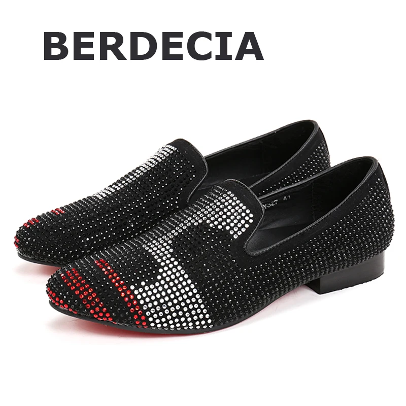 mens rhinestone shoes