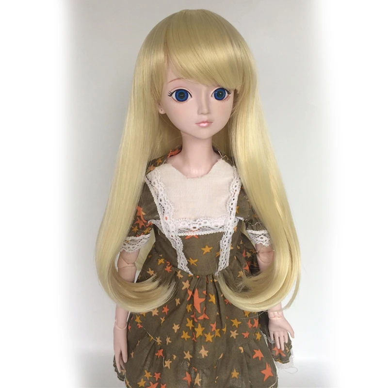Cateleya BJD парик кукла волосы слегка скрученные груша цветок рулон с длинными