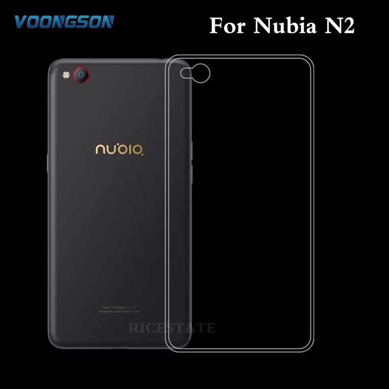 VOONGSON чехол для zte Nubia N2 0,6 мм ультратонкий прозрачный мягкий силиконовый чехол из ТПУ для zte Nubia N2