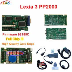 Высокое качество Lexia3 PP2000 полный чипы PCB плата Lexia3 с новейший Diagbox V7.83 Lexia 3 прошивка No.921815C диагностический инструмент