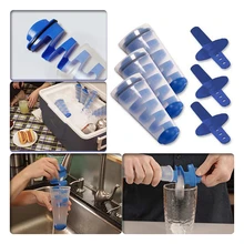 3 шт./компл. летние мороженое трубки Еда Класс силиконовая форма для Фруктового мороженого на палочке "сделай сам" спираль производитель Портативный контейнер для льда ldpе решений для детей