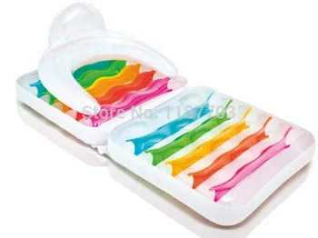 

Egoes Folding Lounge Chair Inflatable Swimming Pool Raft Lounger Seat