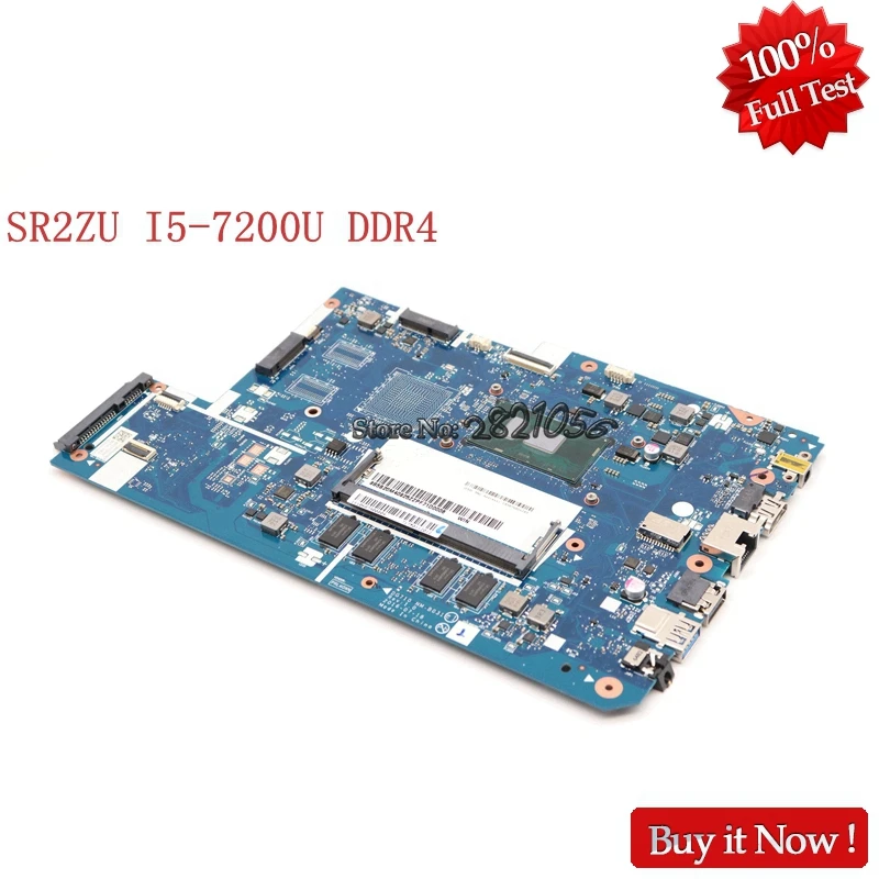 

NOKOTION DG710 NM-B031 Laptop Motherboard For lenovo ideapad 110-17ikb 17.3 Inch Main Board SR2ZU I5-7200U DDR4