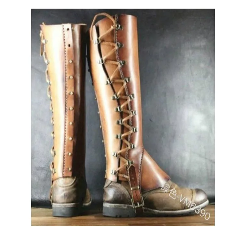 leather boot lace covers