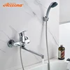 Accoona Bathtub Faucet Shower Set Bathtub Mixer Tap Single Handle Shower Wall Mounted For Bath Bathtub Faucets Long Spout A7165 ► Photo 2/6