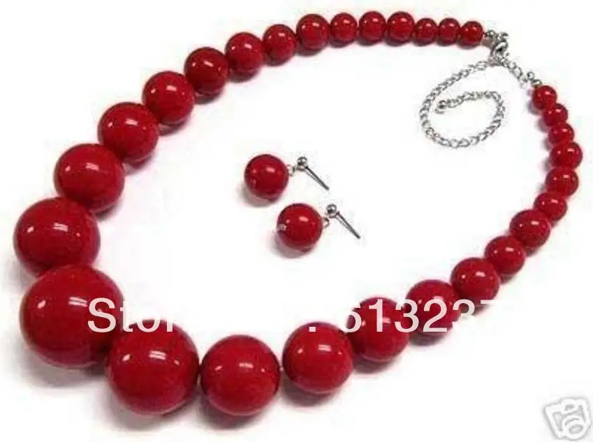 Lovely 6-14mm Amethyst Round Beads Gemstone Necklace 18“