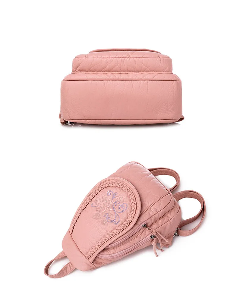 Pu de Couro Mochilas para As Meninas