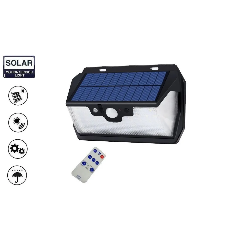 

3pcs/lot 55/96 leds Solar light remote control radar 3 side lighting usb port Solar led Lamps Outdoor Garden Yard Emergency Secu