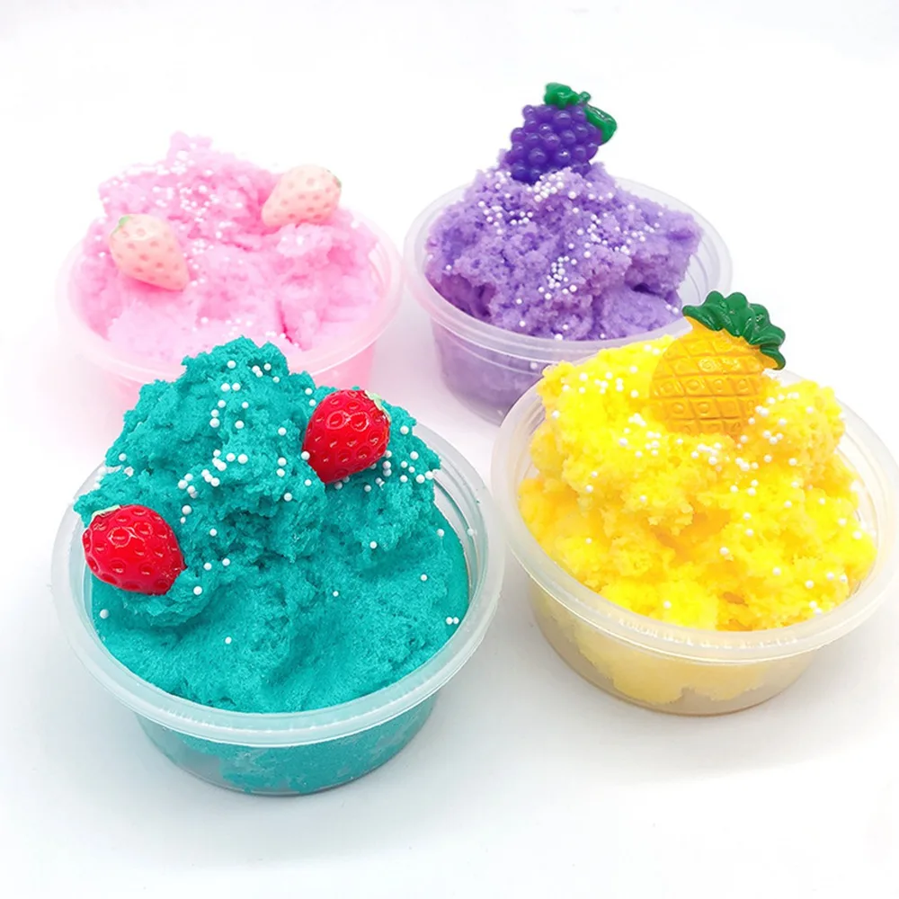 Fulljion Slime Моделирование глины облако мягкие популярные игрушечные лошадки