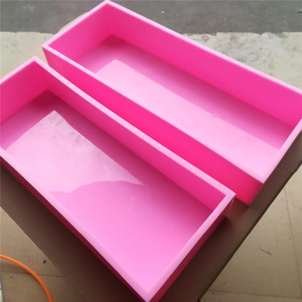 

Customized Bar Soap Molds Medium Size Custom Silicone Molds Silicone Tray for Cold Process Bar Soap Making