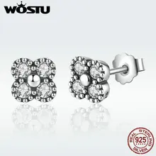Настоящее 925 пробы серебряные деликатные восточные цветения серьги гвоздики для женщин совместимы с оригинальным Pan ювелирные изделия подарок