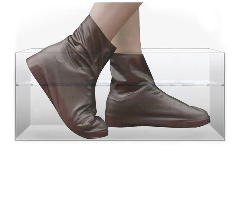 Термополиуретановый дождевик для обуви, непромокаемые сапоги, нескользящий водонепроницаемый дождевик, высокое качество,, аксессуары