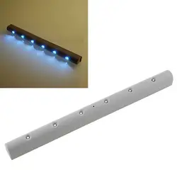 Беспроводной движения Сенсор 6 светодиодный свет дома стены Ночная палочка свет домашнее светодиодное освещение светильник на батарейках