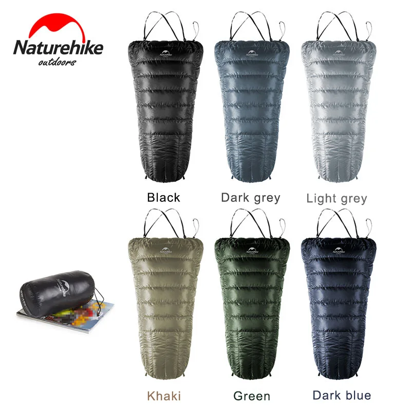 

NatureHike New Suspender Sleeping Bag Backpacking and Mountaineering Goose Down Lazy Bag Best bag for side and tummy sleepers