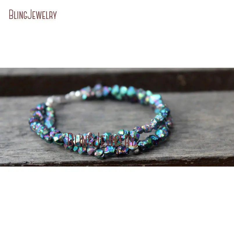 20181211-BM20575-Fashion  Crystal Plating Bracelet Rainbow_2