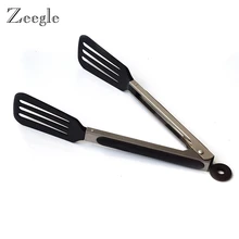 Zeegle принадлежности для барбекю Кухонные инструменты щипцы стальные ручки кухонные щипцы замок дизайн барбекю Зажим Щипцы для пищи из нержавеющей стали