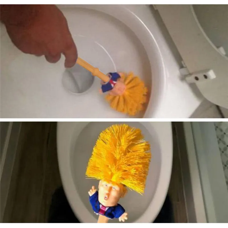 

Funny Trump Toilet Brush Funny Donald Trump Original Trump Toilet Brush Make Toilet Great Again Commander In Crap