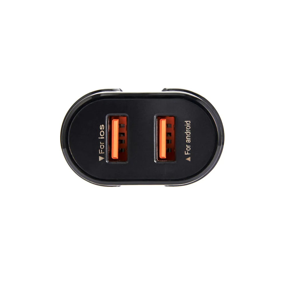 USB зарядное устройство для iphone Samsung Xiaomi Dual настенное 2.4A Быстрая зарядка EU US