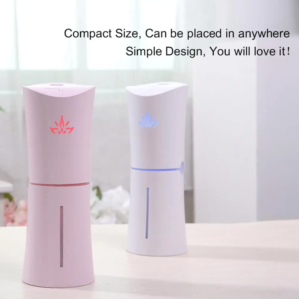 

USB Mini Desktop Silent Humidifier Aroma Diffuser Air Purifier Home Accessory