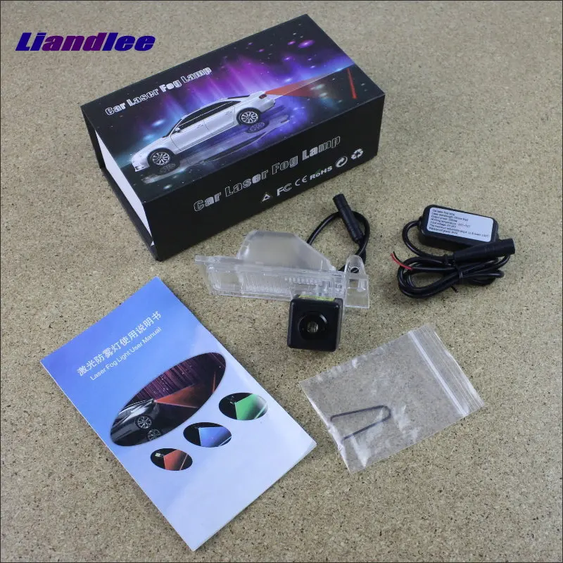 

Liandlee Anti Collision Laser Lights For FIAT Freemont 2009~2014 Car Prevent Mist Fog Lamps Anti Haze Warning Rear Light