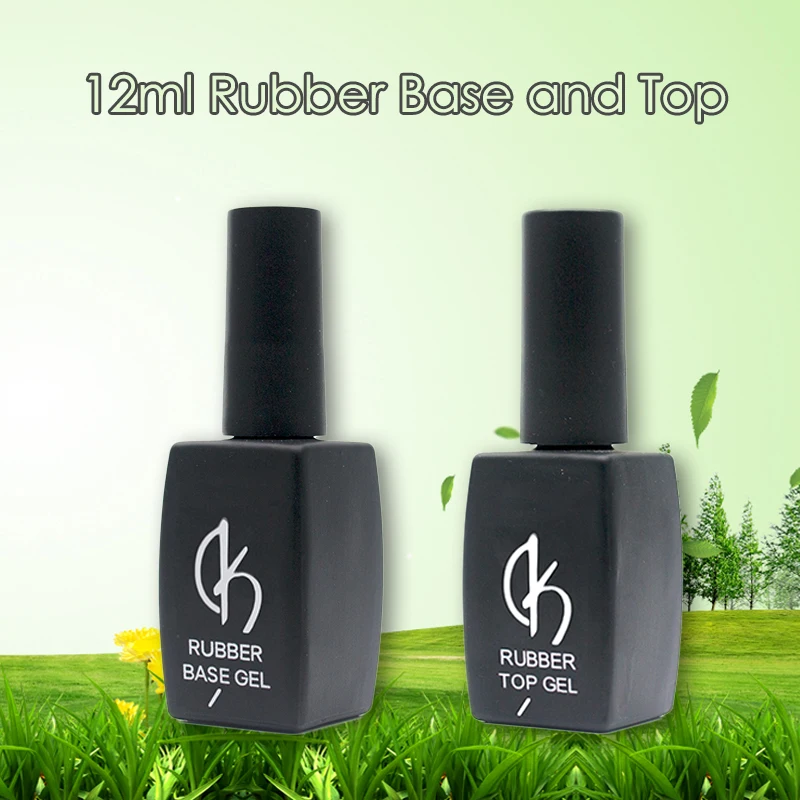  2019 New Nail Art Rubber Base Coat Gel Varnish UV Nail Primer Matte Top Coat Hybrid Semi Permanent 