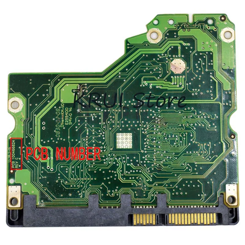 HDD PCB Логическая плата/плата номер: 100466824 REV C