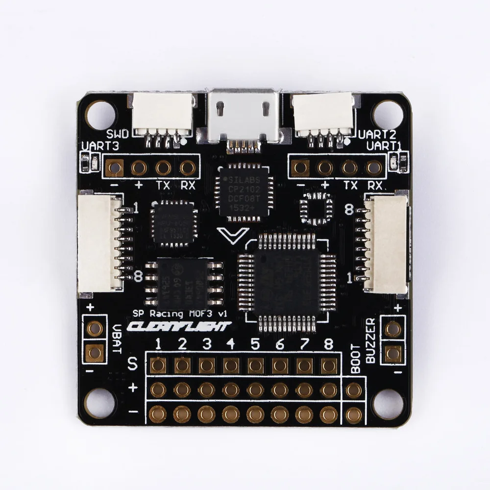 

SP Racing F3 is the fire through the machine athletics dedicated flight control (standard version ACRO)