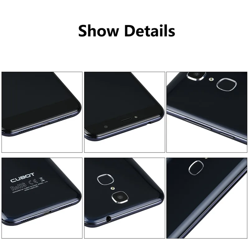Cubot X18 MT6737T 5 7 дюймов 18:9 HD + Экран Quad Core телефона Android 0 3 ГБ Оперативная память 32