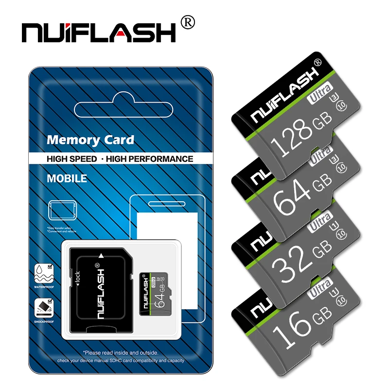 100% оригинальная Micro sd карта класс 10 TF 8 ГБ 16 32 64 128 Флэш-карта памяти диск для samrtphone и