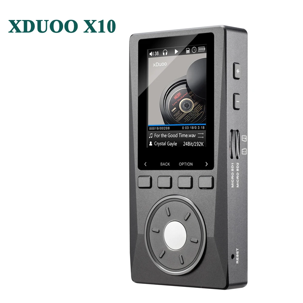 High Quality XDUOO X10 Portable High Resolution Lossless DSD Music Player DAP Support Optical Output MP3 Player