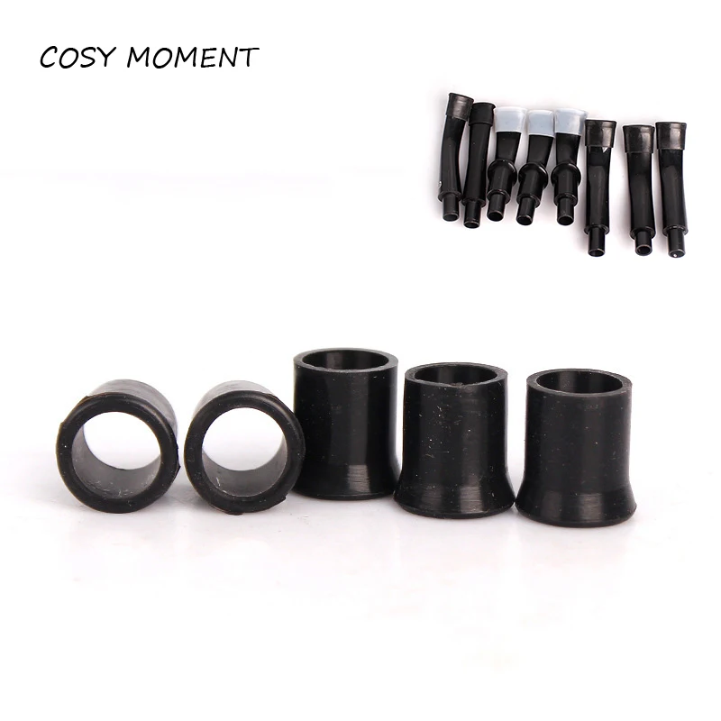 

COSY MOMEN 10pcs/lot Smoking pipe mouthpiece protective sleeve food grade silicone cover smoking pipe assceeories SM122