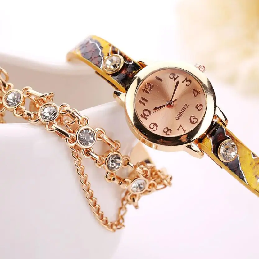 Montre Femme Мода 2017 г. простой Стиль Для женщин Часы relogios feminino Элитный бренд кварцевые